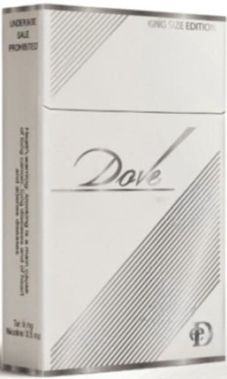 Сигареты Dove Silver King Size Edition