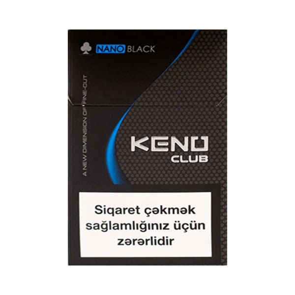 Сигареты Keno Club Black Nano
