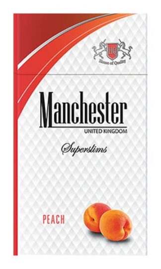 Сигареты Manchester Peach Superslims
