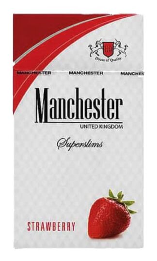Сигареты Manchester Strawberry Superslims